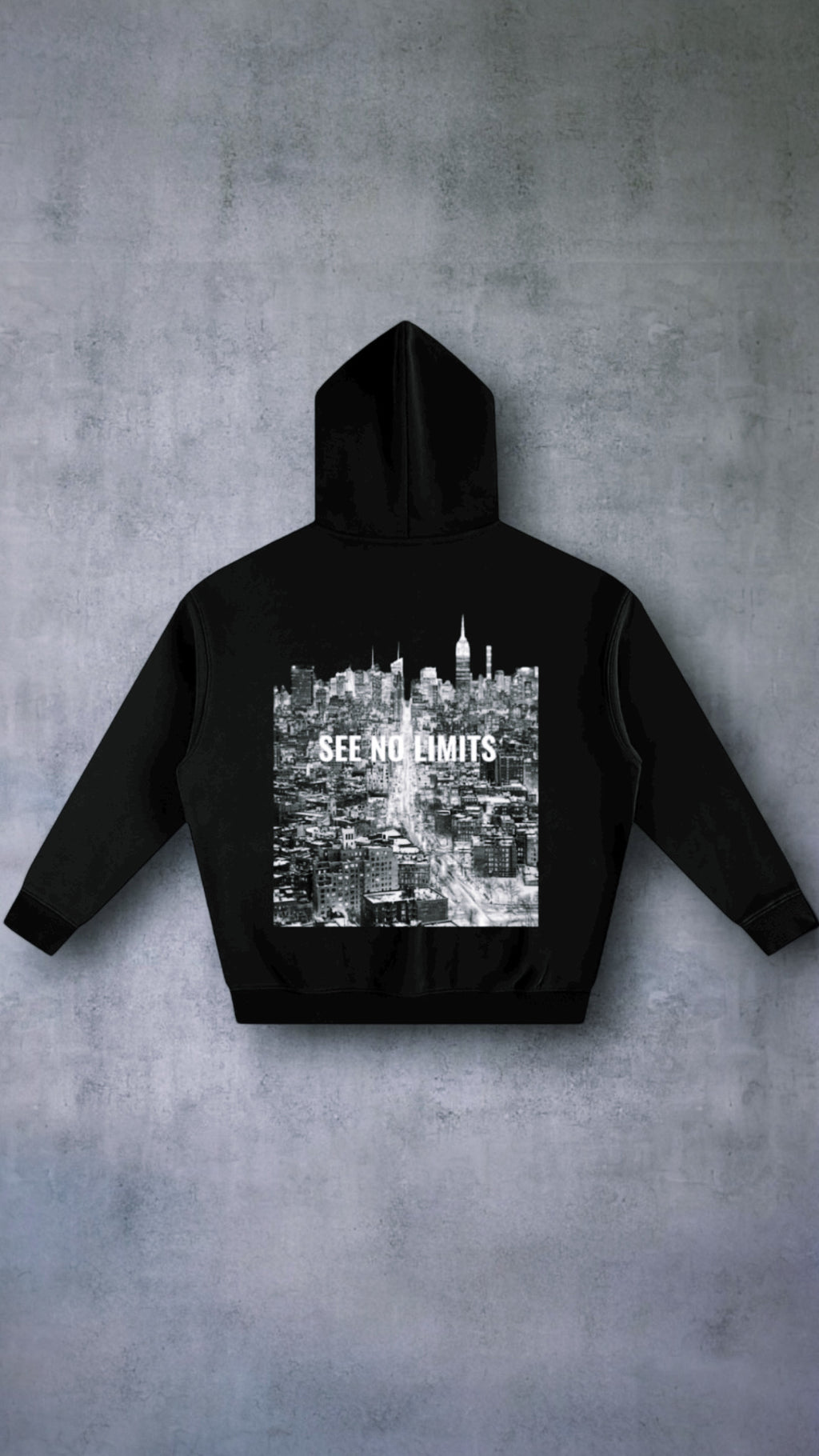 NYC Skyline Black Heavyweight Sweatsuit