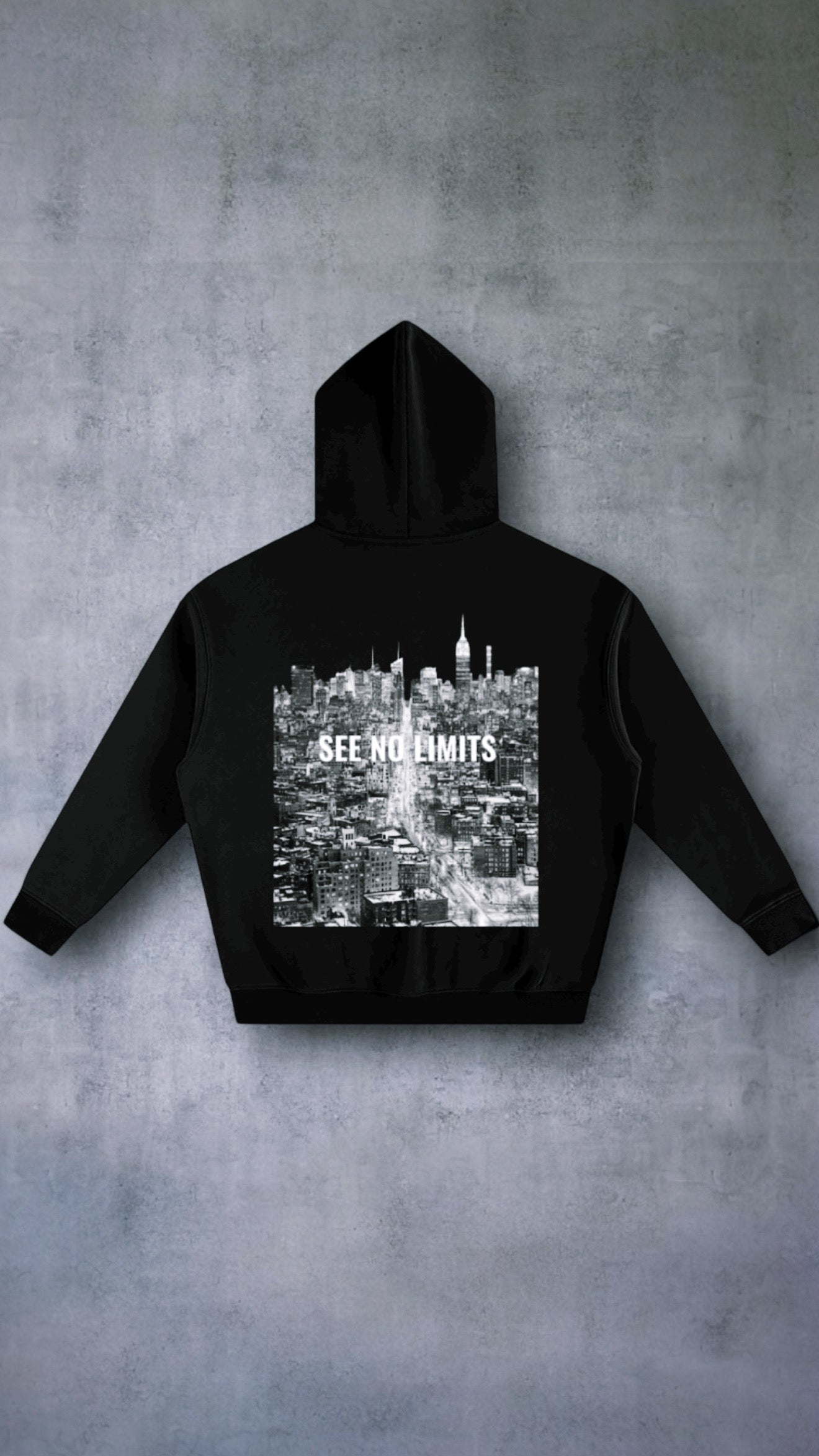 NYC Skyline Black Heavyweight Sweatsuit