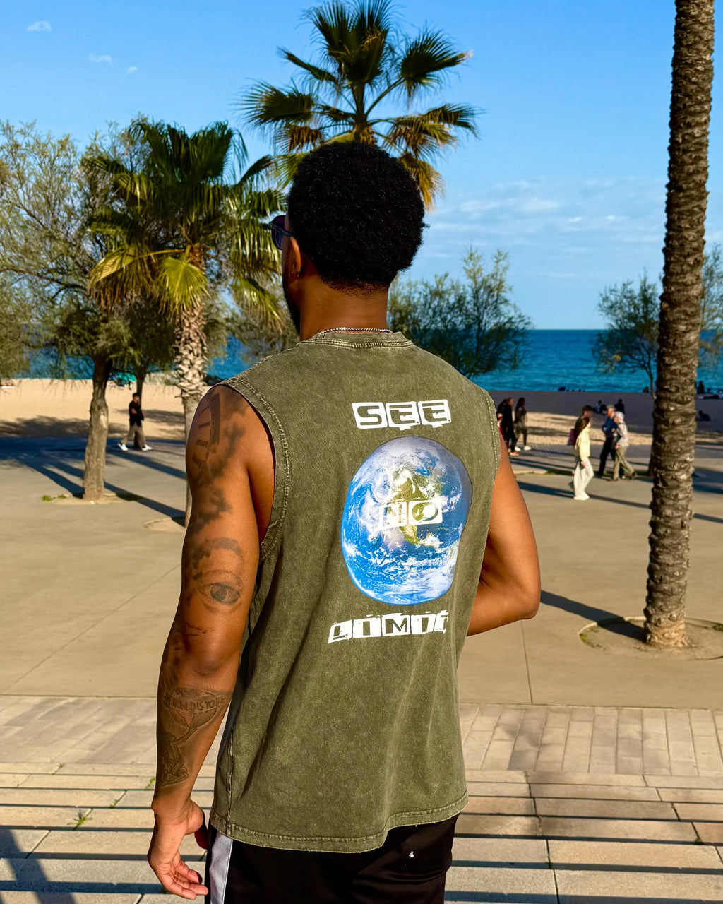 See No Limits Tank Top White Letters