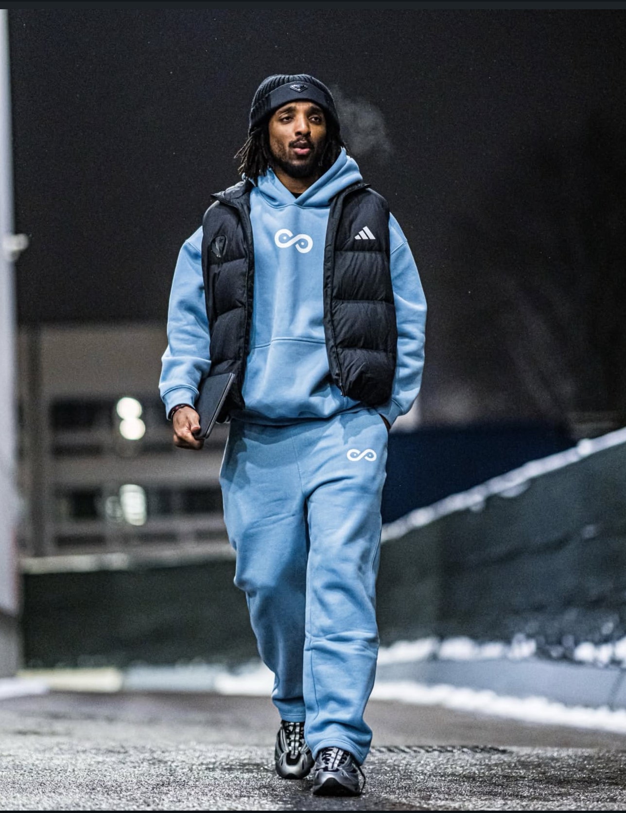 Light Blue Sweatsuit