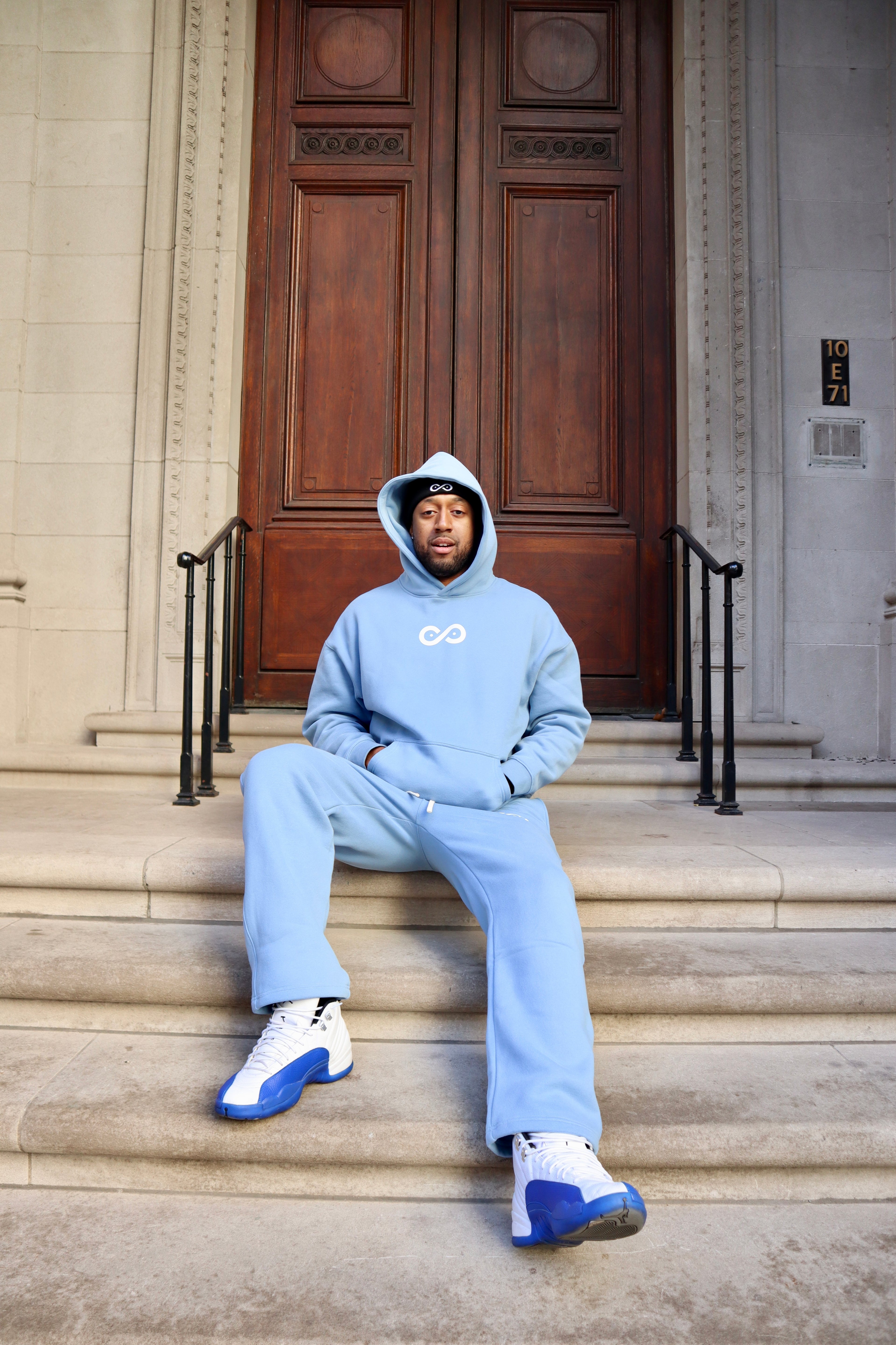 Light Blue Sweatsuit