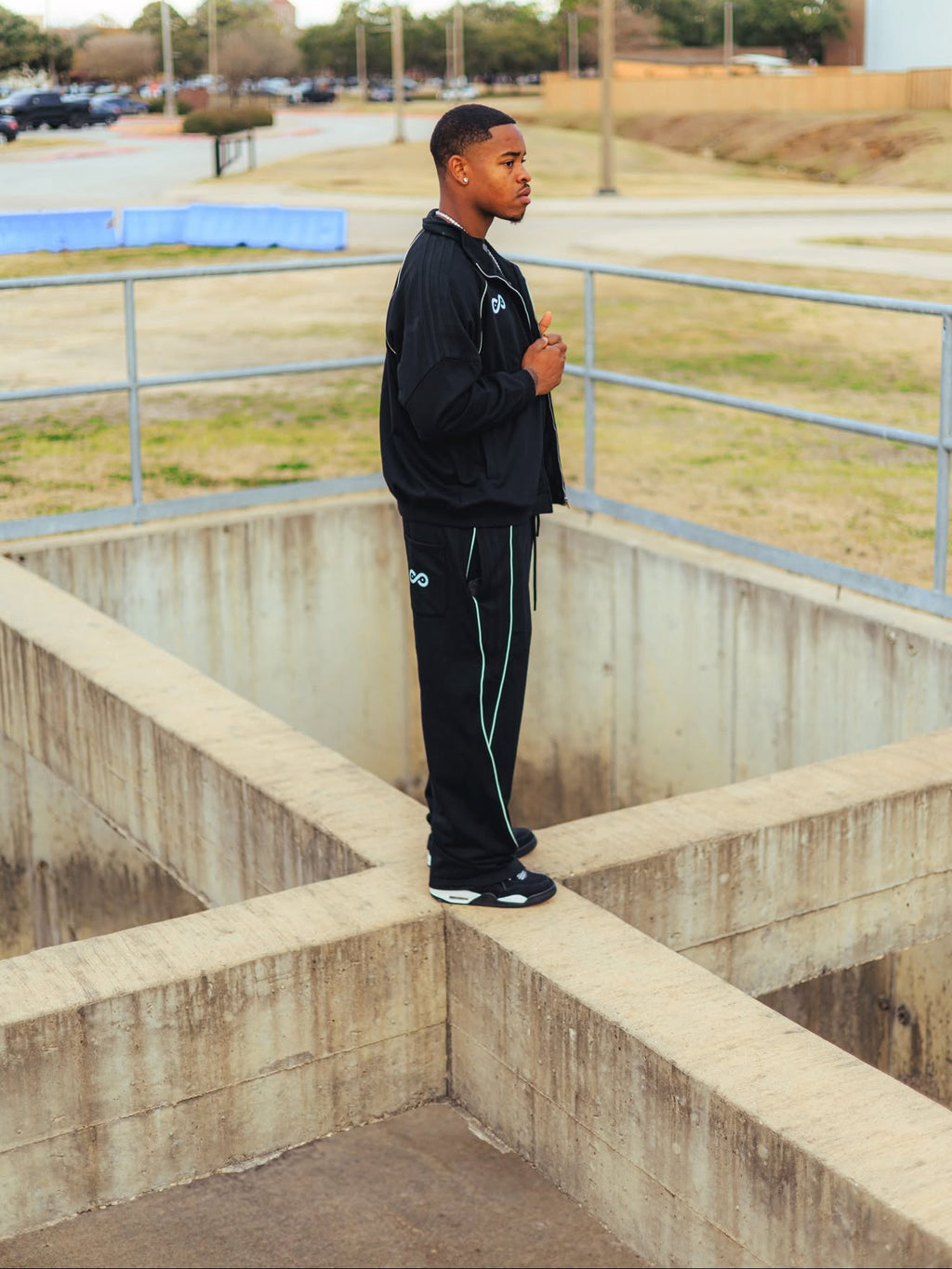 Black Reflection Tracksuit