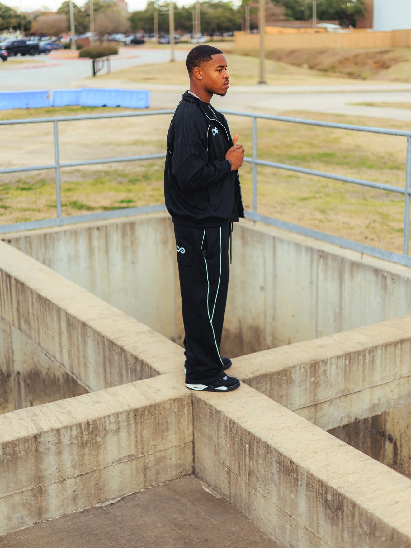 Black Reflection Tracksuit