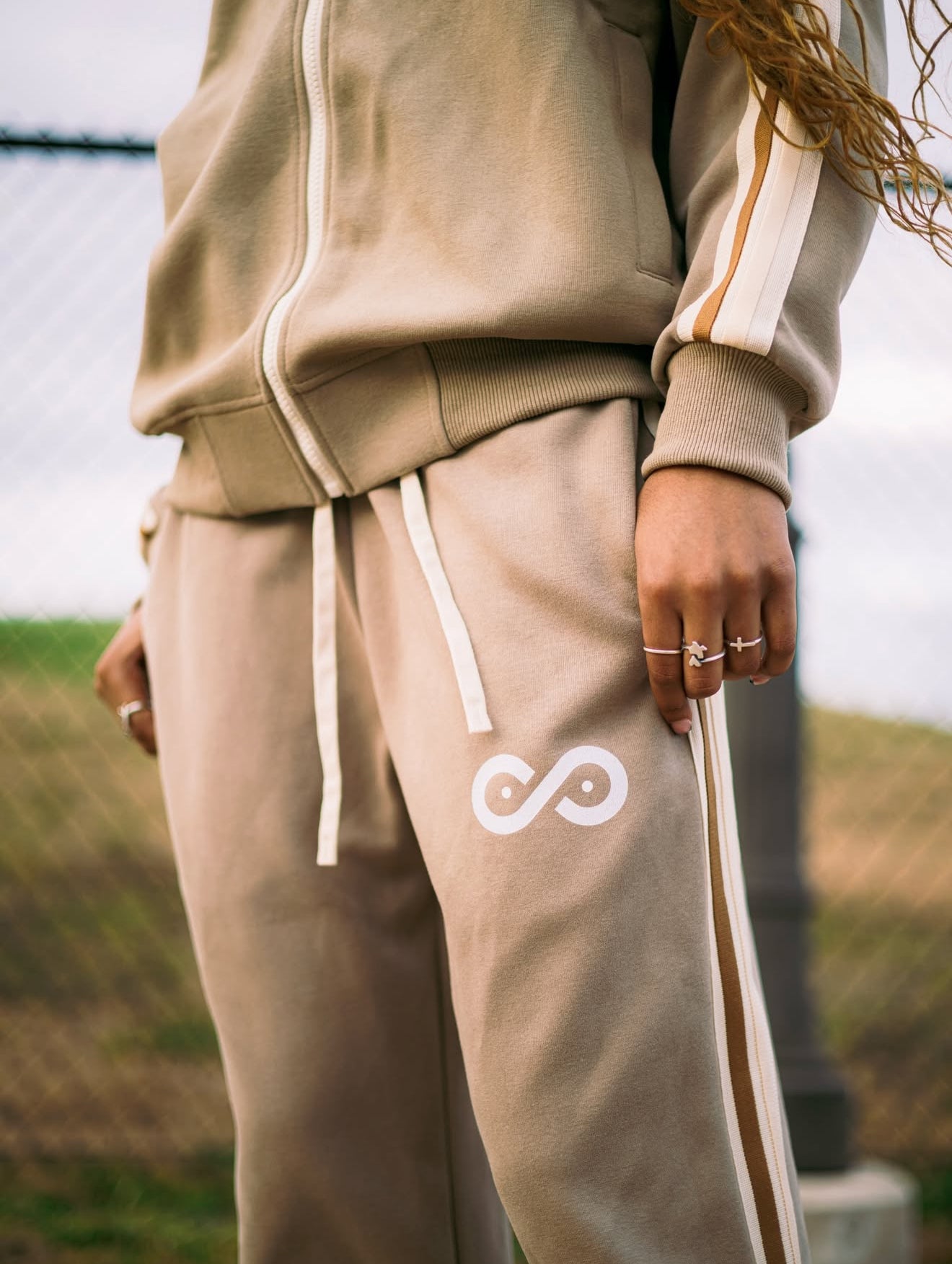 Tan Tracksuit