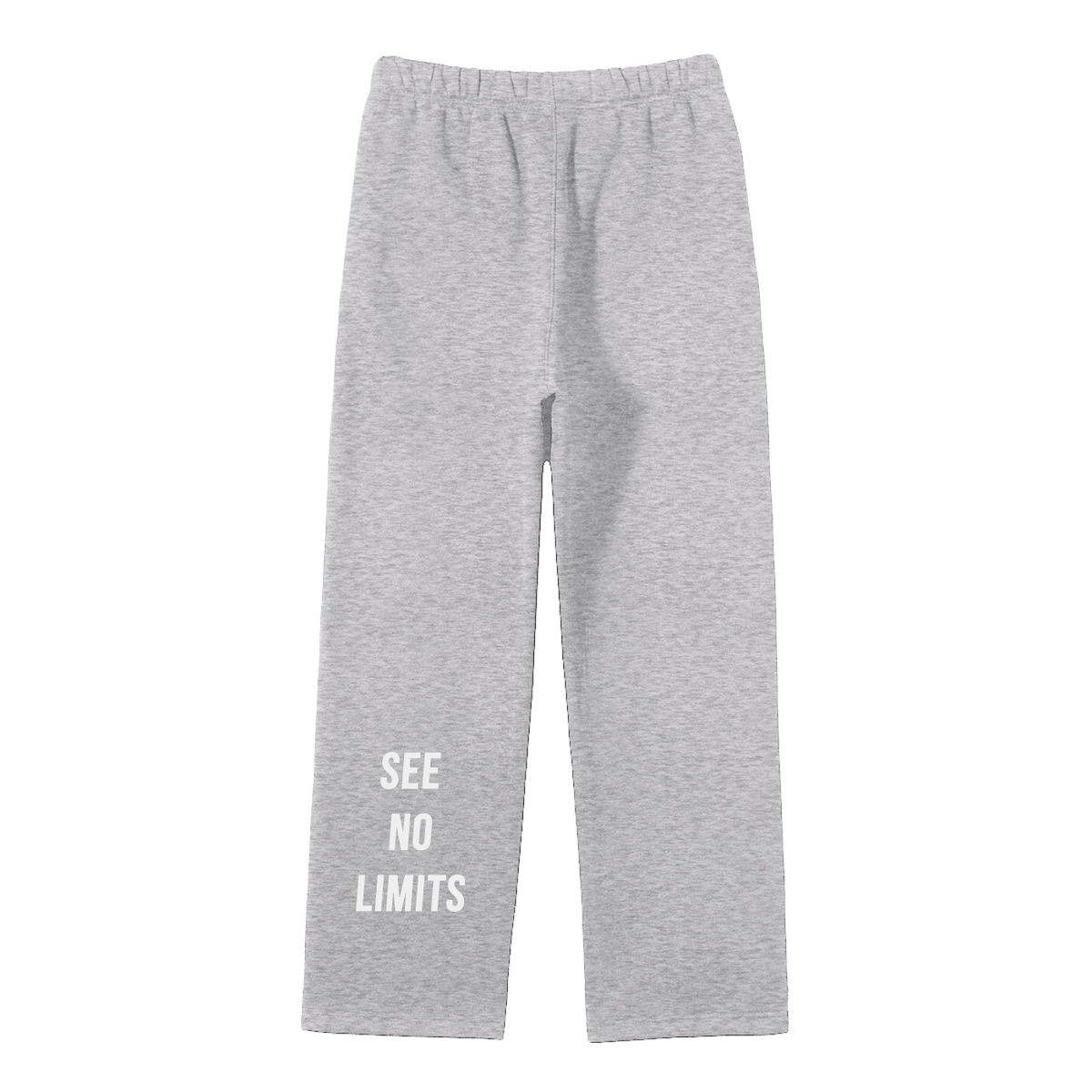 Unisex Solid Color Fleece Straight Leg Pants