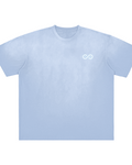 See No Limits Vintage Washed T-Shirt Heavyweight Oversized Cloud Graphic Tee